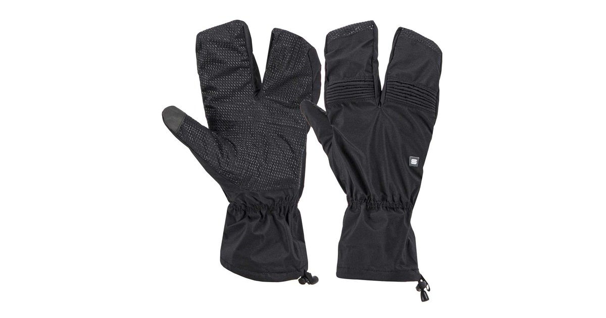 Sportful Lobster Long Gloves Schwarz S M Mann