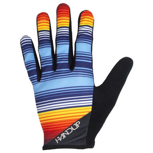 Handup Poncho Ll Long Gloves Blau M Mann