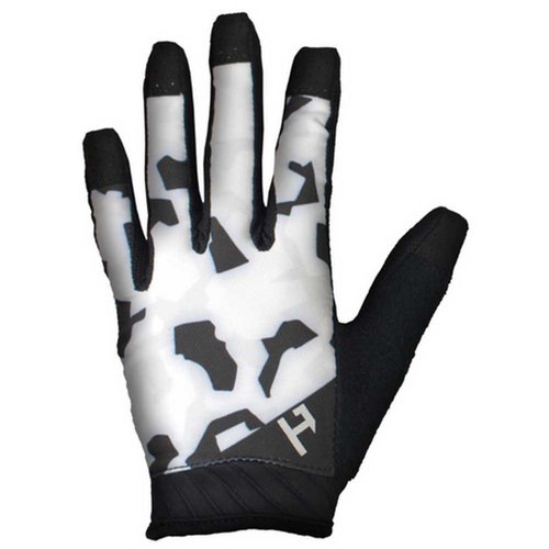 Handup Pro White Camo Long Gloves Weiß S Mann