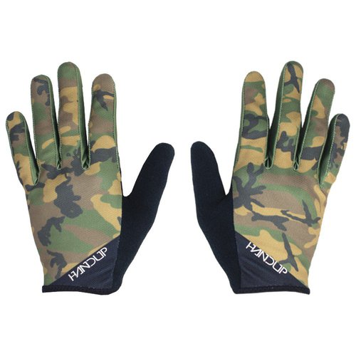 Handup Woodland Camo Long Gloves Grün M Mann
