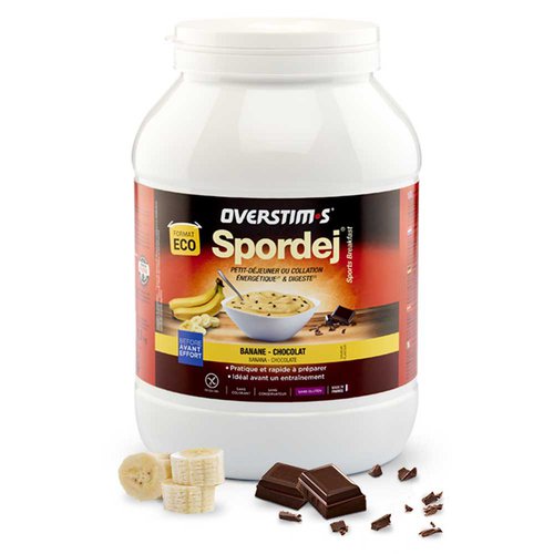 Overstims Spordej 1.5kg Bannana Chocolate Energy Drink Braun
