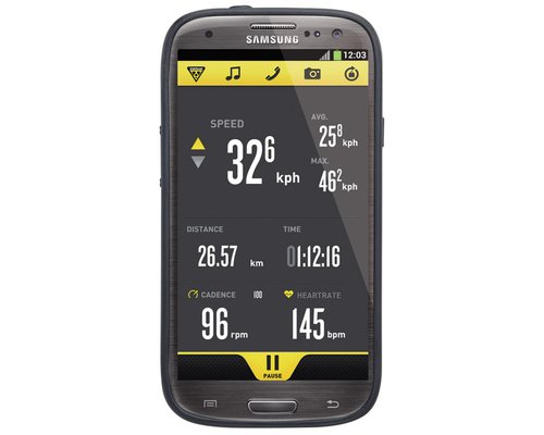 Topeak RideCase für Samsung Galaxy S4 mit Halter | Schwarz