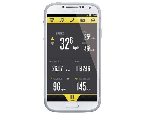 Topeak RideCase für Samsung Galaxy S4 mit Halter | Weiß
