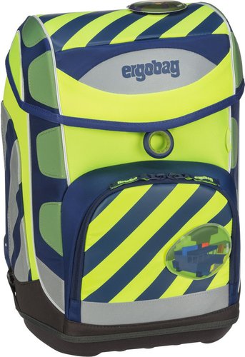 Ergobag Schulranzen cubo Set 3.0 NEO Edition IllumiBär (19 Liter)