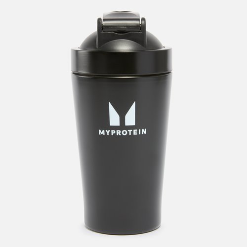 MyProtein Kleiner recycelter Metall-Shaker – Schwarz