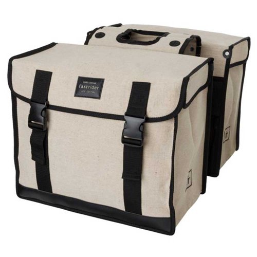 Fastrider Canvas Basics Mik Double Juteco 56l Panniers Beige