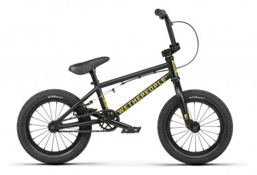 WeThePeople bmx freestyle riot 14 5tt matt schwarz   gelb