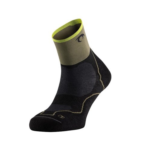 Lurbel Socken Herausforderung Four Schwarzgrün, Größe L
