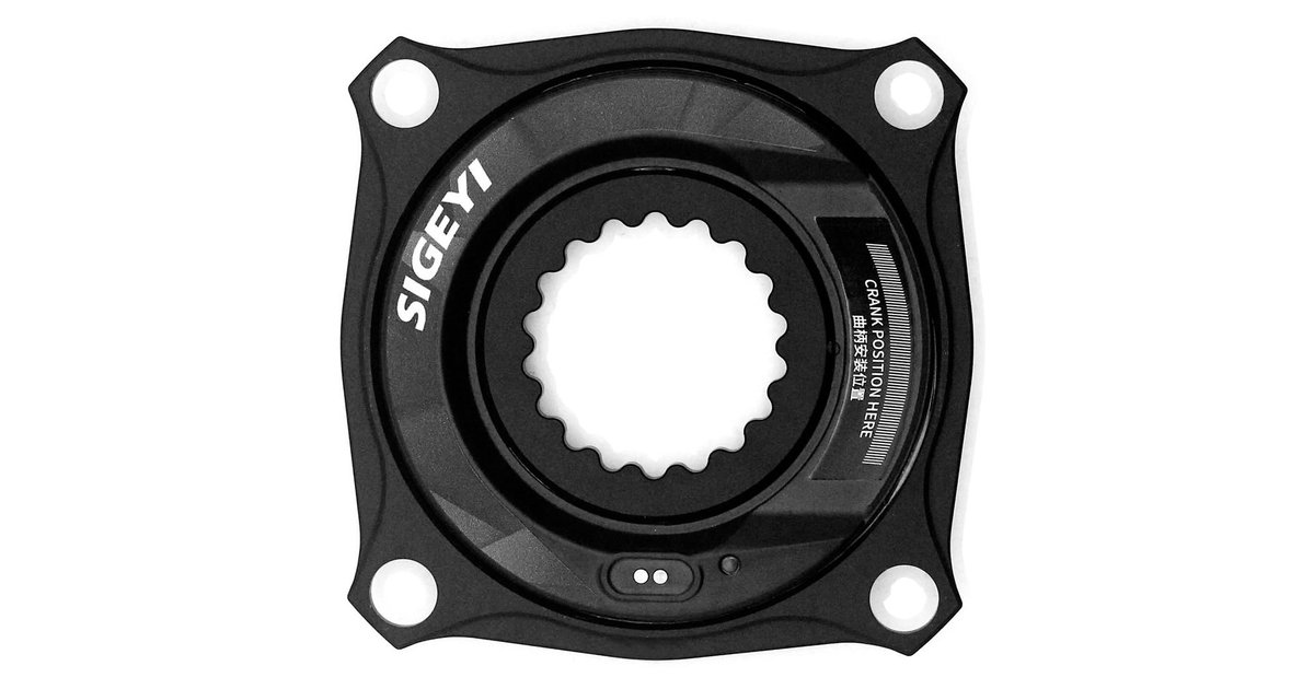 Sigeyi Axo Cannondale Mtb Spider Power Meter Schwarz 104 mm