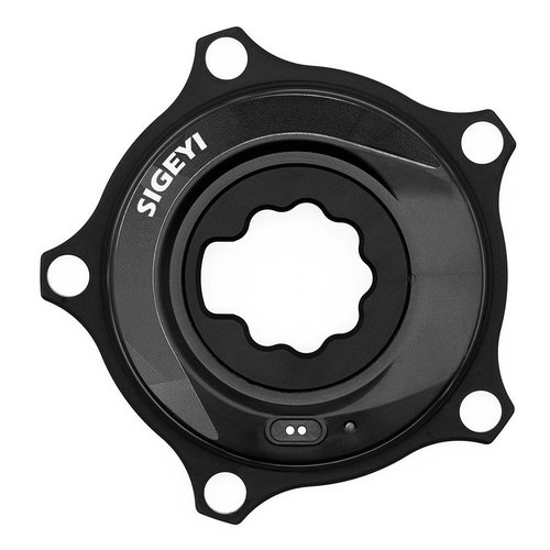 Sigeyi Axo Rotor 24 5-11 Spider With Power Meter Schwarz 110 mm