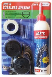 No Flats Joe's joe   s no flats tubeless kit all mountain schrader 19 25 mm   240 ml