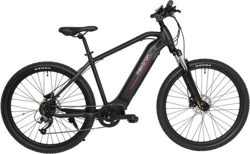 Maxtron E-Bike Mountainbike MT 15X, 9 Gang Shimano Alivio Schaltwerk, Kettenschaltung, Mittelmotor, 461 Wh, Pedelec, Elektrofahrrad für Damen u. Herren, MTB