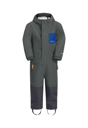 Jack Wolfskin Gleely 2L Ins Overall Kids Schneeanzug Kinder 140 slate green slate green