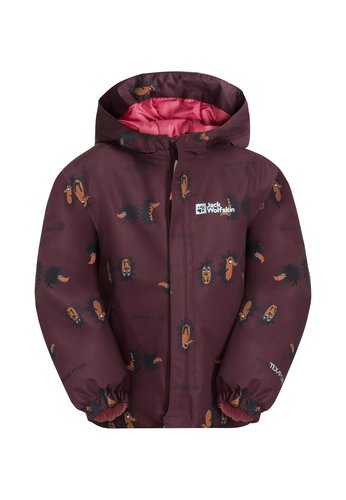 Jack Wolfskin Gleely 2L Ins Print Jacket Kids Winterjacke Kinder 92 boysenberry 51 boysenberry 51