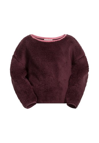 Jack Wolfskin Gleely Fleece Pullover Kids Fleecepullover Kinder 116 boysenberry boysenberry