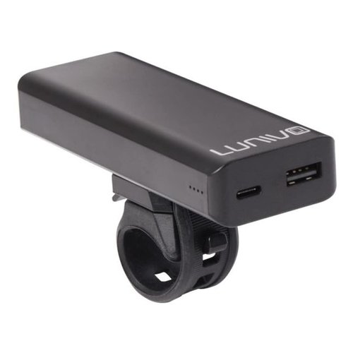 Lunivo Powerbank mit Fahrradhalterung