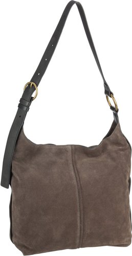 liebeskind berlin Handtasche Demi Hobo M Suede Nori Green (10.2 Liter)