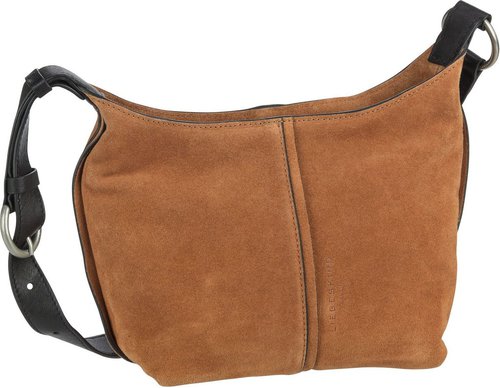 liebeskind berlin Umhängetasche Demi Crossbody S Suede Caramel (3.7 Liter)