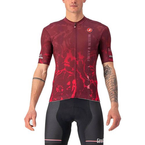 Castelli Giro Italia 2022 Sforzato Short Sleeve Jersey Rot M Mann