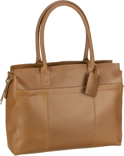 Burkely Vintage Doris Laptopbag 15.6''  in Cognac (11.4 Liter), Aktentasche
