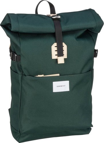 Sandqvist Ilon Rolltop Backpack  in Grün (11.5 Liter), Rucksack / Backpack