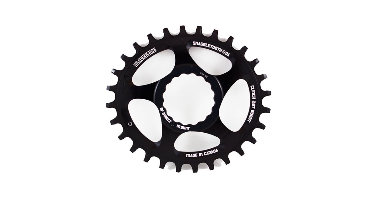 Blackspire Snaggletooth Narrow Wide Oval Chainring Or 104 Mm 30 Dents – 4 Boulons VTT
