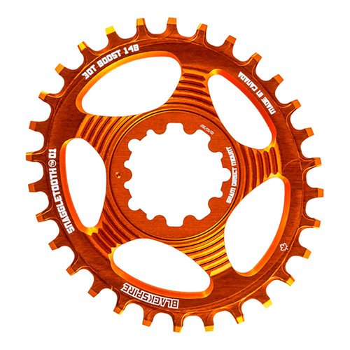 Blackspire Snaggletooth Oval Chainring Rot 34t