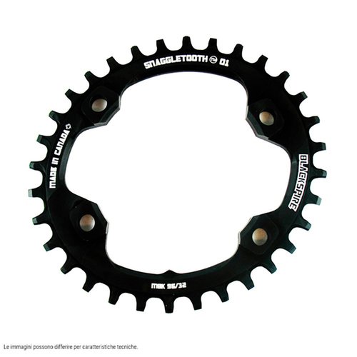 Blackspire Snaggletooth Xtr 9000  9020 Oval Chainring Schwarz 34t