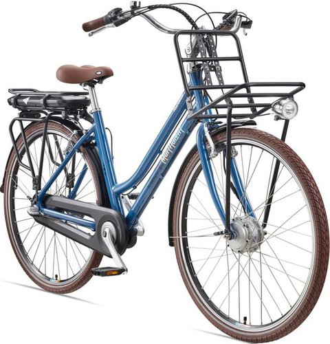 Telefunken E-Bike Cityrad Multitalent RT530, 3 Gang Shimano Nexus Schaltwerk, Nabenschaltung, Frontmotor, 374,4 Wh, Pedelec, Elektrofahrrad für Damen u. Herren