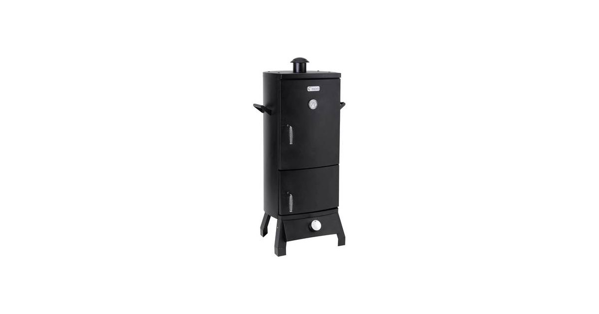Tepro Garten Lockport Gas Räucherofen 1 Brenner Schwarz