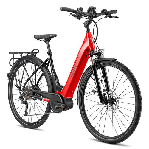 Breezer Powertrip Evo 2.1 Ls Deore 2022 Electric Bike Rot,Schwarz L  500Wh