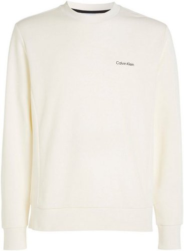 Calvin Klein Sweatshirt MICRO LOGO REPREVE SWEATSHIRT mit halsnahmen Rundhalsausschnitt