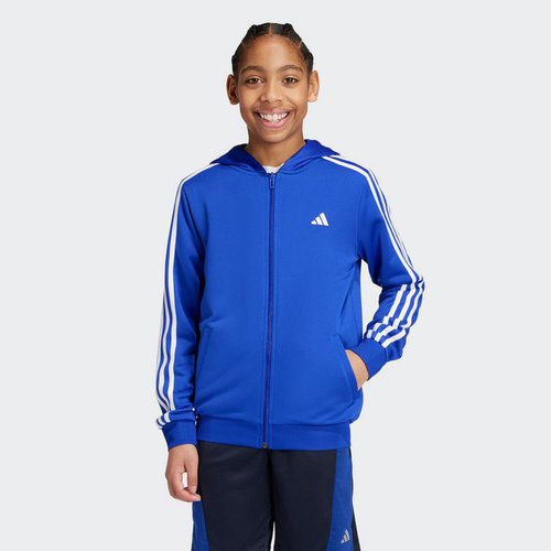 Adidas Trainingsjacke TRAIN ESSENTIALS AEROREADY 3STREIFEN REGULARFIT KAPUZENJACKE
