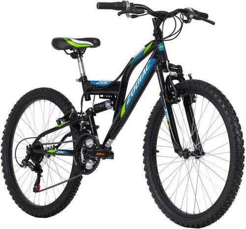 Ks Cycling Jugendfahrrad Zodiac, 18 Gang Shimano Tourney Schaltwerk, Kettenschaltung