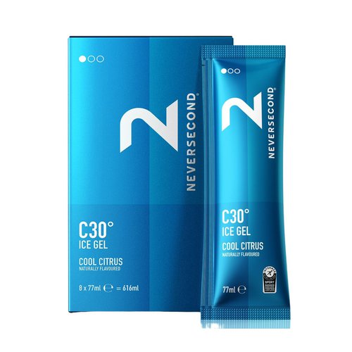 Neversecond C30 Ice Gel Cool Citrus Gel 77 ml | 8 Einheiten