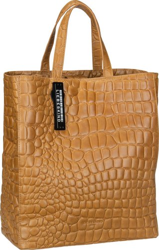 Liebeskind Berlin Paper Bag M20 Croco  in Cognac (15.8 Liter), Handtasche