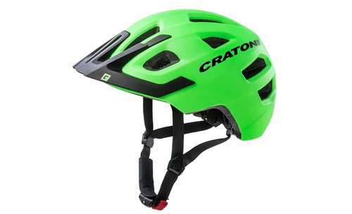 Cratoni Kinder-Fahrradhelm Maxster – Mit Rücklicht, Verstellbar, Für Kindersitz & Erste Fahrversuche