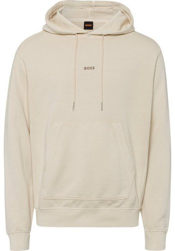 Boss Orange Kapuzensweatshirt Wefadehoody (1-tlg) mit Overlocknähten