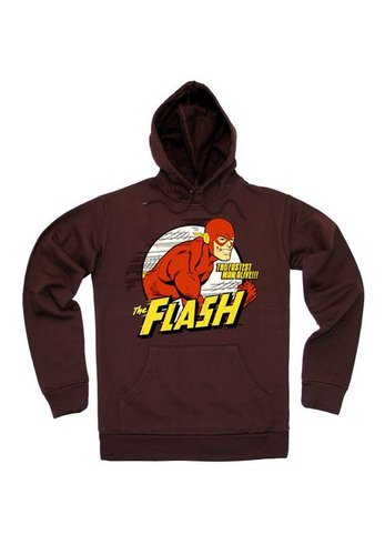 Logoshirt Kapuzensweatshirt DC Comics - Flash, Fastest Man Alive mit lizenziertem Print