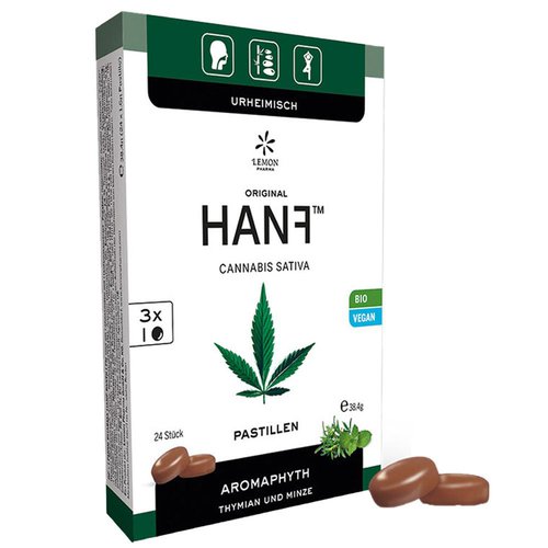 LEMON PHARMA BIO Hanf Pastillen