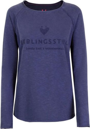 Lieblingsstück Sweatshirt mit Logoprint