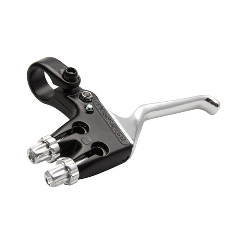 Elvedes Dual Brake Lever With Parking Stop Silber