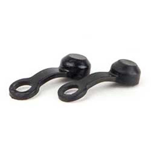 Elvedes Shimano Bleed Nipple Caps 10 Units Schwarz