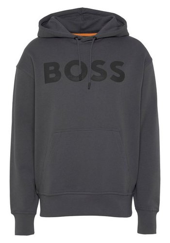 Boss Orange Sweatshirt WebasicHood mit weißem Logodruck