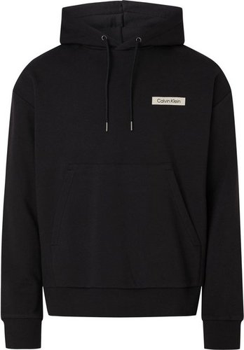 Calvin Klein Kapuzensweatshirt mit großem CK-Schriftzug auf dem Rücken