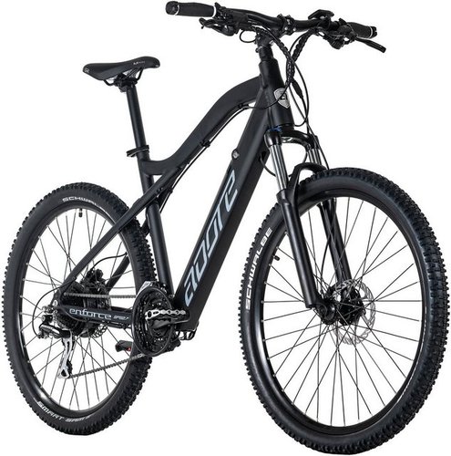 Adore E-Bike Enforce, 24 Gang Shimano Acera Schaltwerk, Kettenschaltung, Heckmotor, 504 Wh Akku