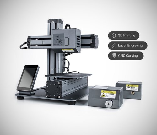 Snapmaker 3 in 13D-Drucker CNC-Fräse Lasergravieren
