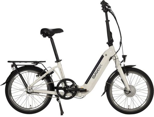 Saxxx E-Bike Compact Comfort Plus, 3 Gang, Nabenschaltung, Frontmotor, 360 Wh Akku