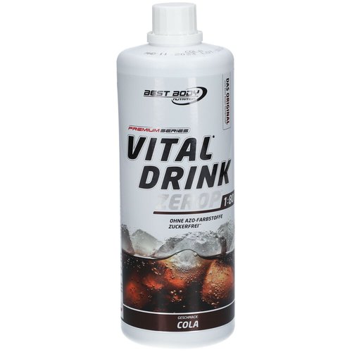 Best Body Nutrition Vital Drink Zerop® Cola 1000 ml