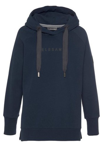 Elbsand Kapuzensweatshirt Svana mit Logoprint